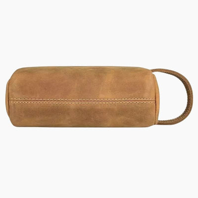 Trousse de toilette homme cuir marron variante 2 - À vos trousses