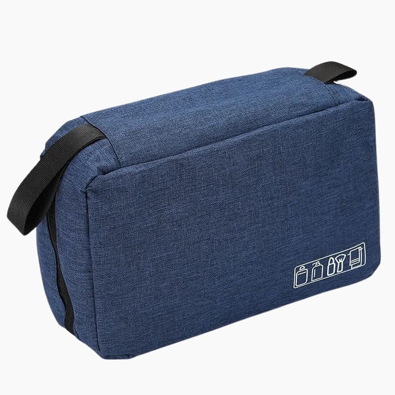 Trousse de toilette pliable à suspendre bleu marine - À vos trousses