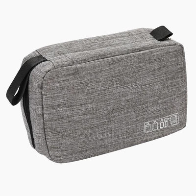 Trousse de toilette pliable à suspendre gris - À vos trousses