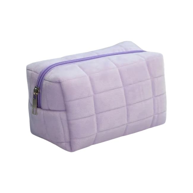 Trousse de toilette violette - À vos trousses