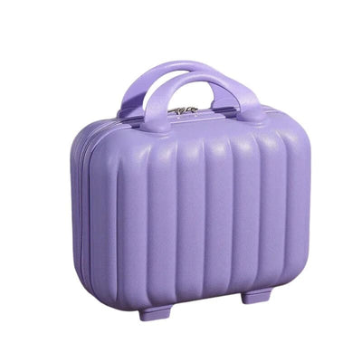 Vanity femme rigide voyage violet