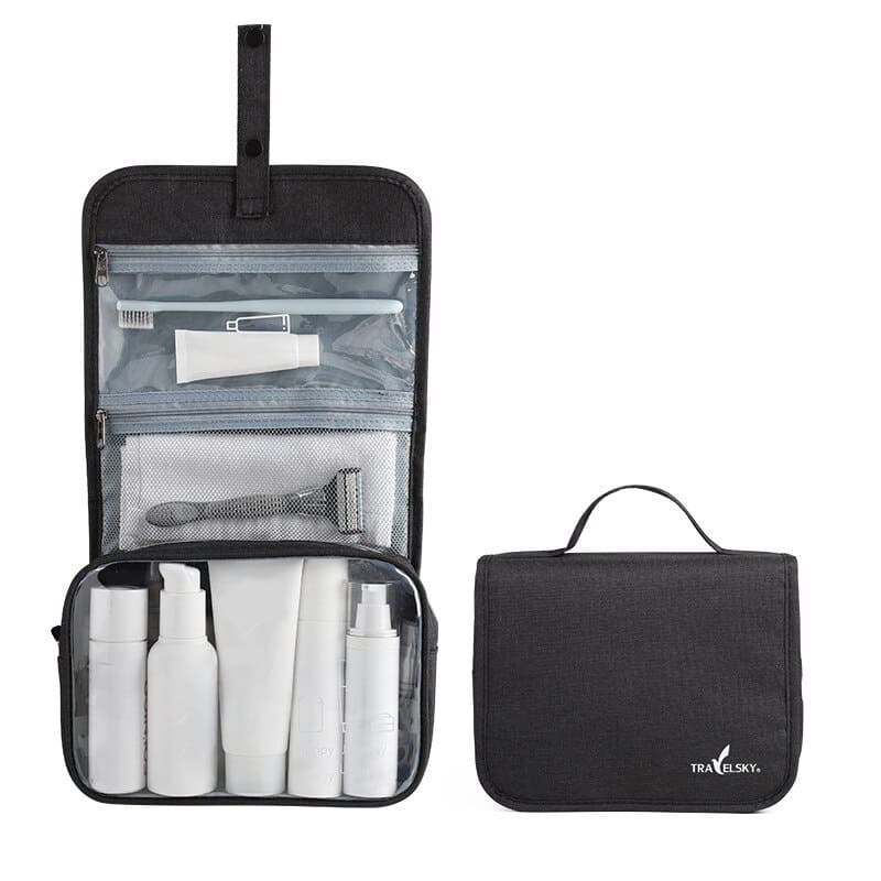 Trousse de toilette cintre noir - À vos trousses