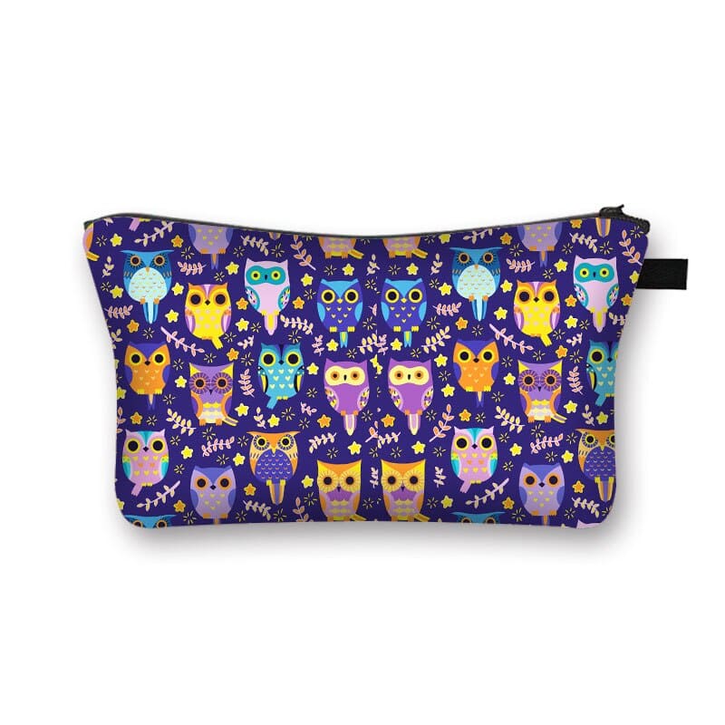 Trousse de toilette hibou variante 10 - À vos trousses