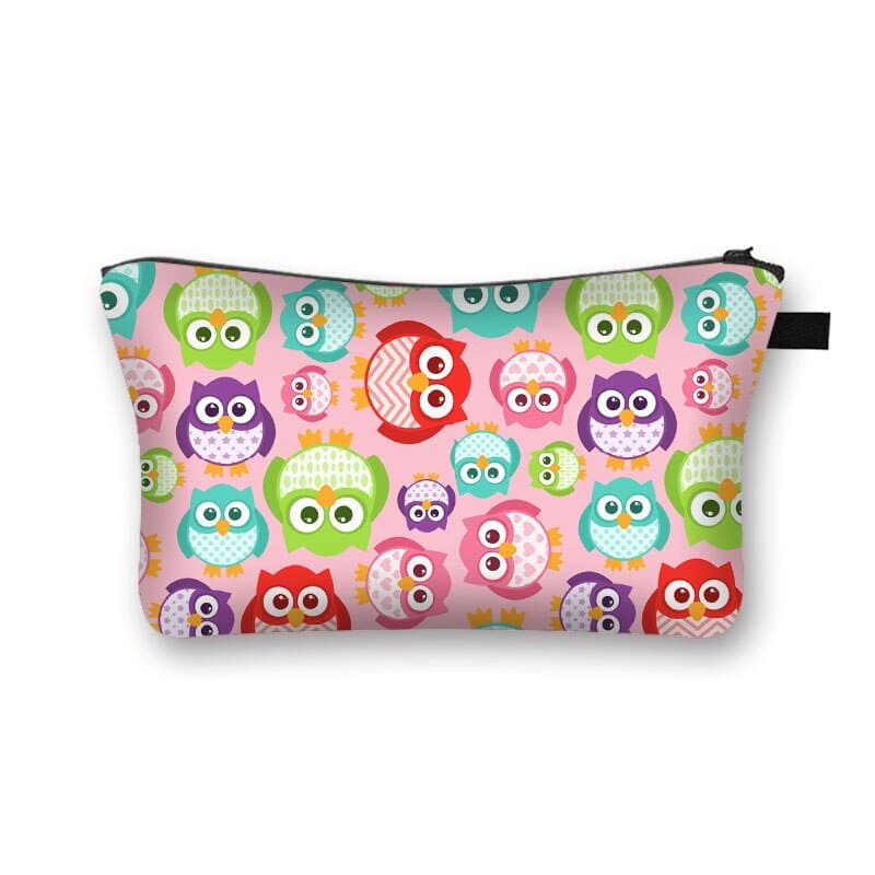 Trousse de toilette hibou variante 13 - À vos trousses