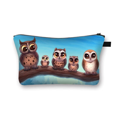 Trousse de toilette hibou variante 18 - À vos trousses