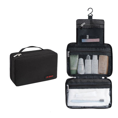 Trousse de toilette homme pliable noir - À vos trousses